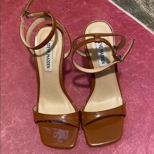 Steve Madden Tan Strappy Sandals